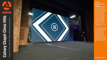 Absen A3 Motorized LED Video Wall