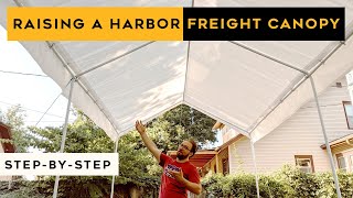 HOW TO: ADD HEIGHT TO YOUR HARBOR FREIGHT CAR CANOPY