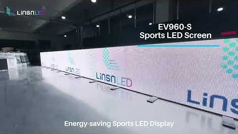EV960-S Energy-saving Sports LED Screen! #leddisplay #ledwall