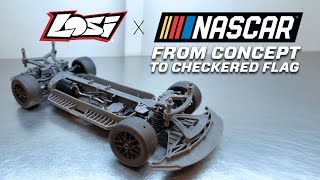 TAKING THE LOSI NASCAR RC RACE CAR FROM CONCEPT TO CHECKERED FLAG: PART 1 OF 4