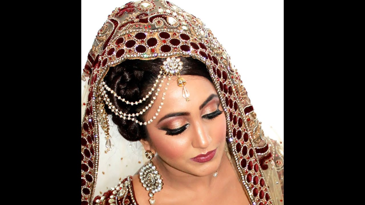 Asian Bridal Hair & Make up Artist London HD YouTube