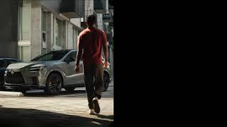 The Lexus RX is at Lexus of London - Across the Line