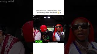 BenDaDonnn, Tota and Sexyy Red accidentally made a banger 😳🎤 #bendadonnn #rap #freestyle #sexyyred