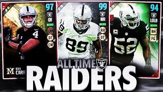 All time oakland raiders team! madden 17 squad builder