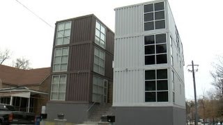 A House Built Out of Shipping Containers