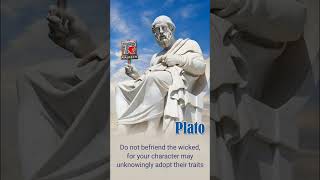 Plato motivation is to be careful in choosing friends