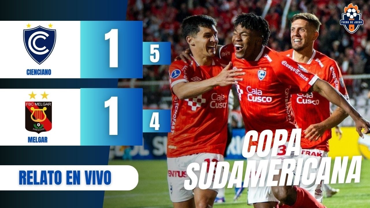 CIENCIANO vs MELGAR [EN VIVO] 🔴 COPA SUDAMERICANA 🏆