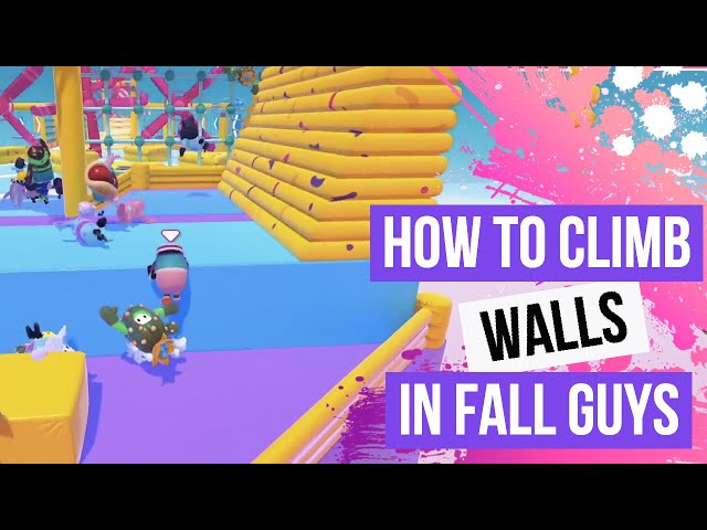 Fall Guys - Como escalar e agarrar paredes, caixas e blocos