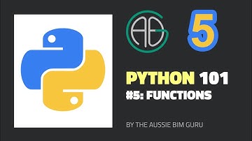 Python 101 #5: Functions