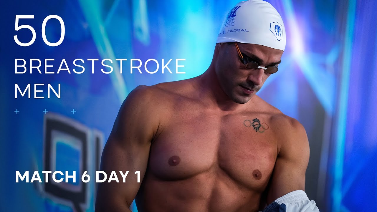 Men’s 50m Breaststroke | PLAYOFF MATCH 6 (17/18) DAY 1