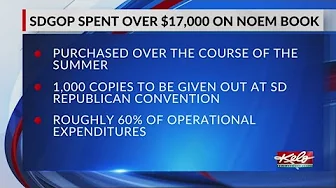 South Dakota GOP spends $17,500 on Noem's book thumbnail