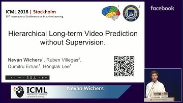 Hierarchical Long-term Video Prediction without Supervision at ICML