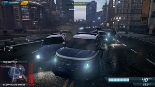 Need For Speed Most Wanted 2012 Ford Explorer Police Interceptor, Police Chase