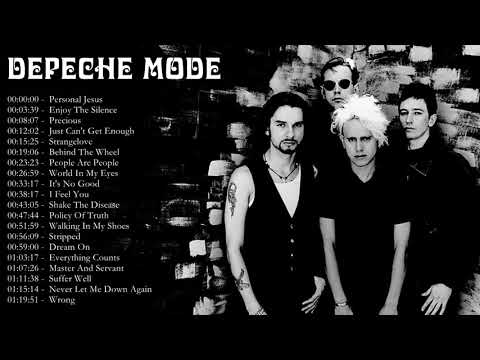 Depeche Mode Greatest Hits   Best of Depeche Mode Playlist 2022