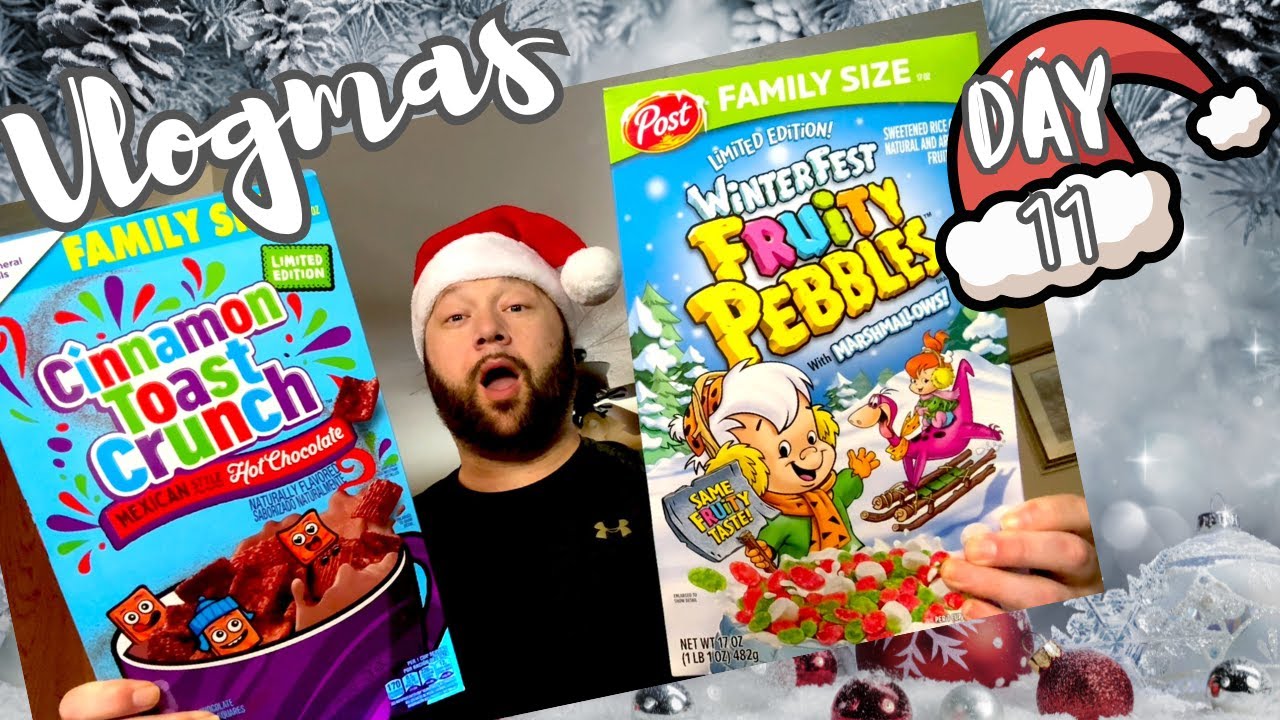 Trying Christmas Cereals | Vlogmas Day 11