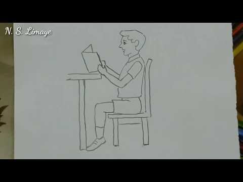 Featured image of post How To Draw A Boy Sitting On A Chair Step By Step This tutorial shows the sketching and drawing steps from start to finish