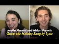 Austin Abrams and Midori Francis Sing and Guess the Holiday Song by Lyric