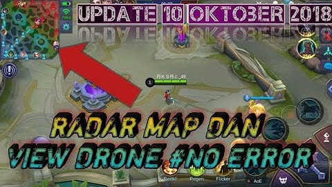 RADAR MAP DAN DRONE VIEW UPDATE OKTOBER#NO ERROR