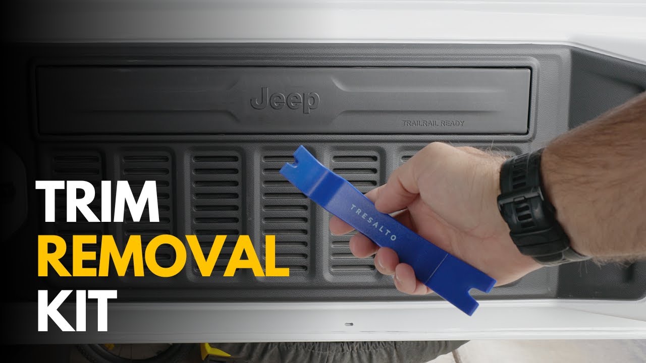 5-Piece Auto Trim Removal Tool Kit Demo & Review - YouTube