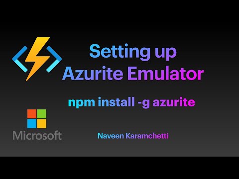 Video: Bagaimana cara menjalankan emulator penyimpanan Azure?
