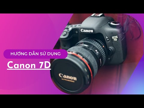 Video: Làm cách nào để sử dụng điều khiển từ xa Canon 7d?