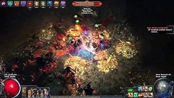 path of exile master zana map bosses kill