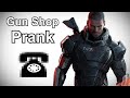 Commander Shepard Calls Gun Shops - Mass Effect Prank