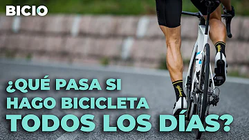 ¿Está bien ir en bici todos los días?