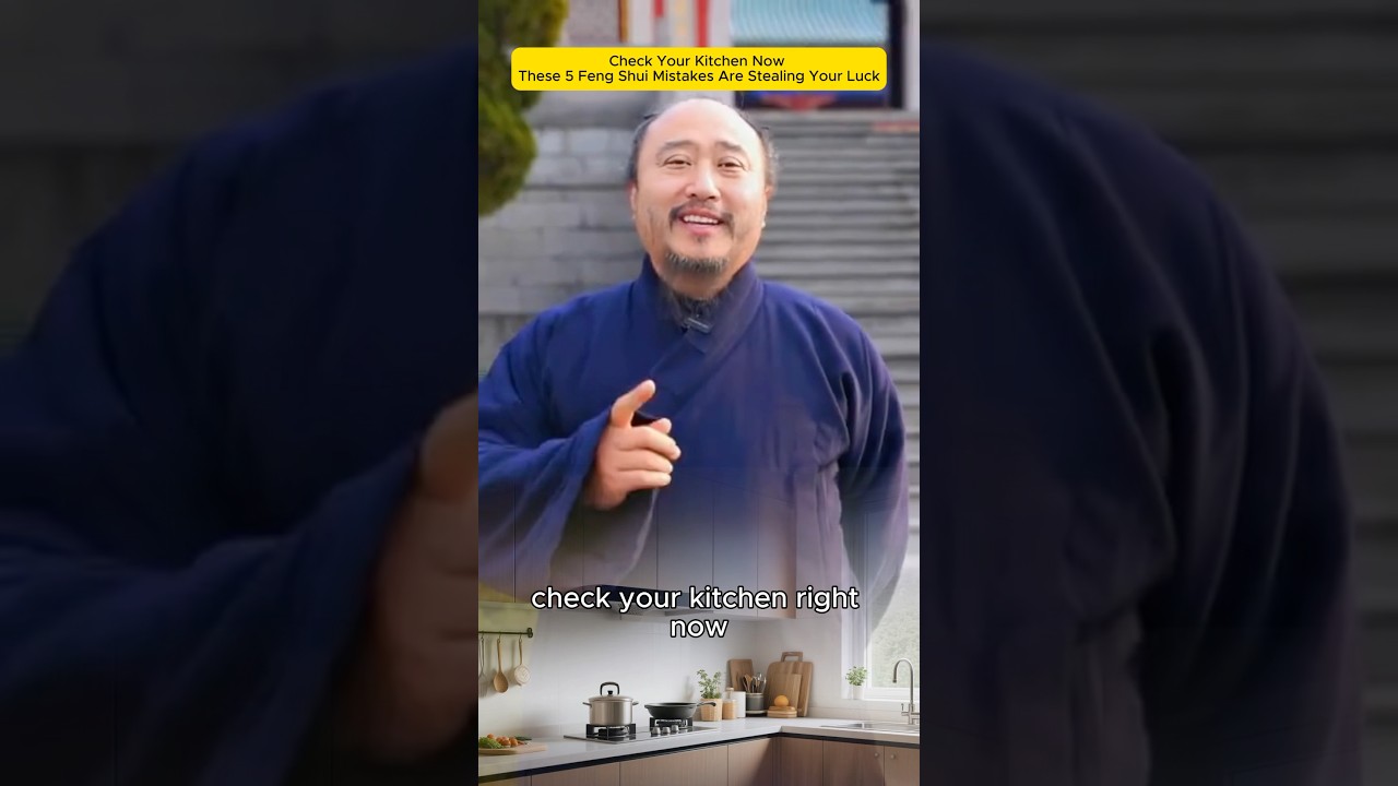 Check Your Kitchen Now – These 5 Feng Shui Mistakes Are Stealing Your Luck!