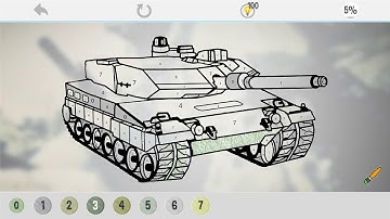 Weapons Color By Number - How To Draw Guns Coloring Pages