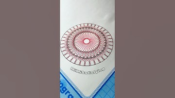 Satisfying Spirograph #spirograph #satisfying #drawing #asmr #pattern #art #viral #fyp #shorts