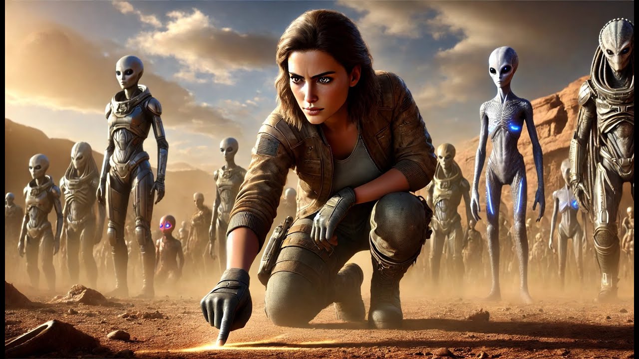 She Drew a Line in the Dirt—Aliens Gaspped: “That Is the Boundary of the Oldest Empire