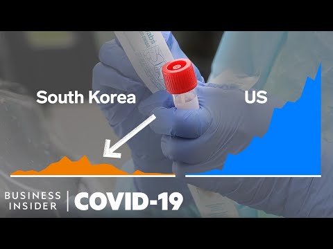 Why South Korea's Coronavirus Curve Looks So Different From The Rest Of The World