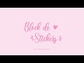 DECORANDO CON TU BLOCK  DE  STICKERS