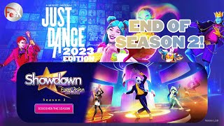 Just Dance 2023 Edition - End of Season 2 &quot;Showdown&quot; Song List