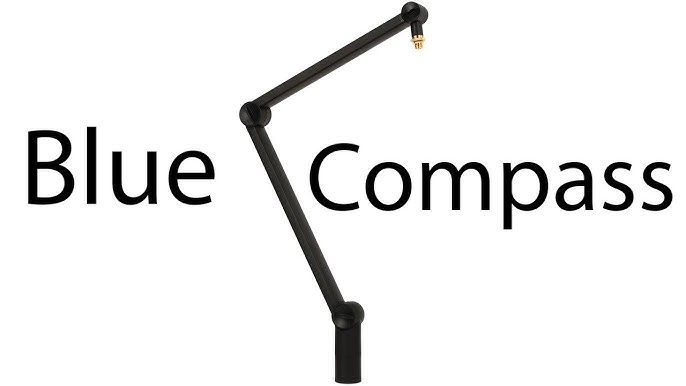  Logitech For Creators Blue Compass Premium Tube-Style  Microphone Broadcast Boom Arm with Internal Springs, Desktop Clamp &  Built-in Cable Management for Recording, Gaming, Streaming - Black : Sports  & Outdoors