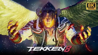 Every TEKKEN 8 RAGE ART with K.O. / STORY / SECRET LINES &amp; BOSS Versions - 100% COMPLETE 8K ULTRA