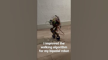 I’m improving the walking algorithm for my bipedal robot