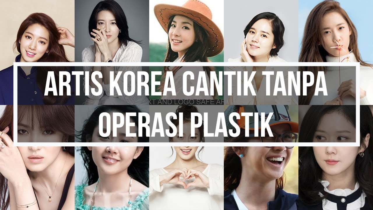  Artis  Korea Cantik  Alami Tanpa  Operasi  Plastik YouTube