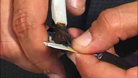 1-13 Nokia Microwave link How to assemble the Ethernet cable for MPT HC with Co box