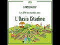 Loasis citadine un projet de bien commun 