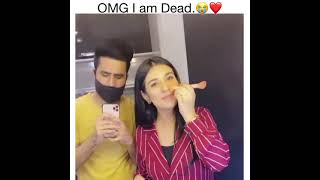 Sara Khan Kiss Her Husband Falak Shabir