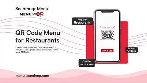 Scanthrqr Menu|Qr Code Menu|Qr Code Menu for Restaurants