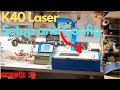 K40 Laser Cutter & Engraver   Unbox   Setup   first mod