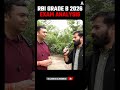 RBI Grade B Students Exam Review 🤩 #rbi #rbigradeb #rbi2026 #rbigradeb2026 #shortsfeed