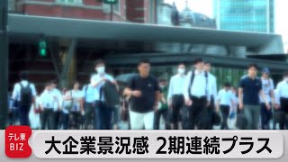 大企業景況感 2カ月連続プラス　半導体不足の緩和など背景（2023年9月13日）