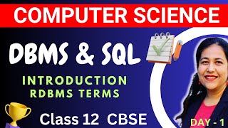 L 1   DBMS Concepts &amp; Introduction to SQL &amp; Databases | Computer Science | Complete Syllabus Course