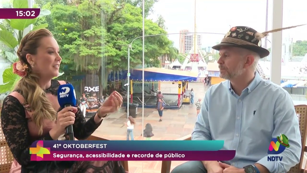 Prefeito de Blumenau fala sobre sucesso da Oktoberfest