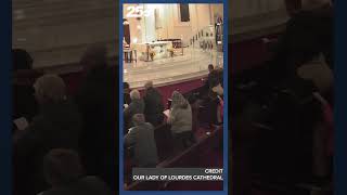 Priest Attacked During Mass at Spokane Cathedral—Caught on Camera!
