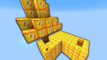 LUCKY BLOCK SKYBLOCK WARRIORS! - Minecraft Mods